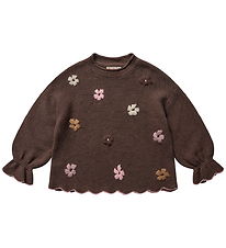 Hust and Claire Cardigan - HCCharlotte Flowerbloom - Toffee Mela