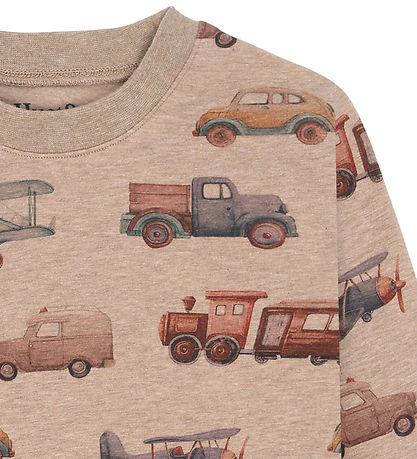 Hust and Claire Bluse - HCAnton Motor - Biscuit