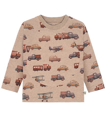 Hust and Claire Bluse - HCAnton Motor - Biscuit