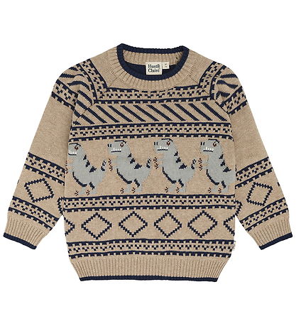 Hust and Claire Bluse - HCPelle Dino - Biscuit