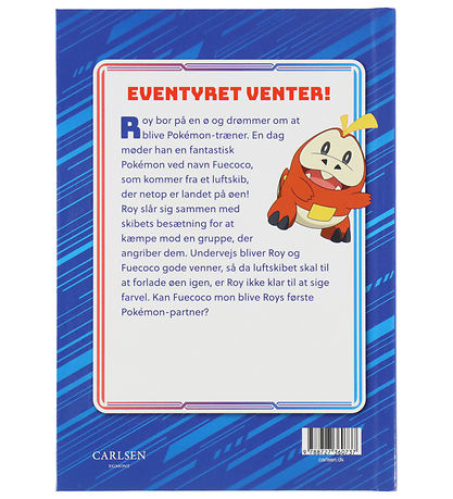 Forlaget Carlsen Bog - Pokémon - Fuecoco, Jeg Vælger Dig!