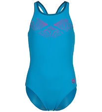 Arena Badedragt - Swim Pro Back - Turquoise/Blue Cosmo