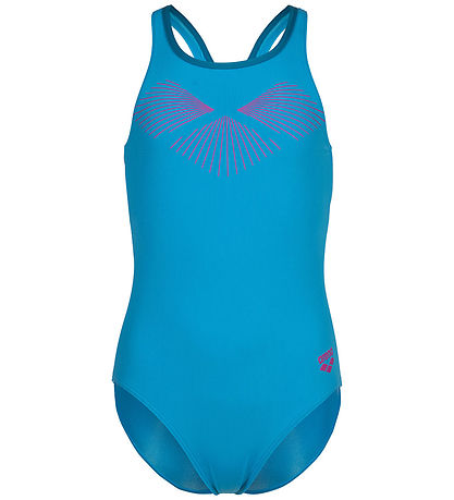 Arena Badedragt - Swim Pro Back - Turquoise/Blue Cosmo