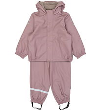 Mikk-Line Regntøj - PU - Twilight Mauve
