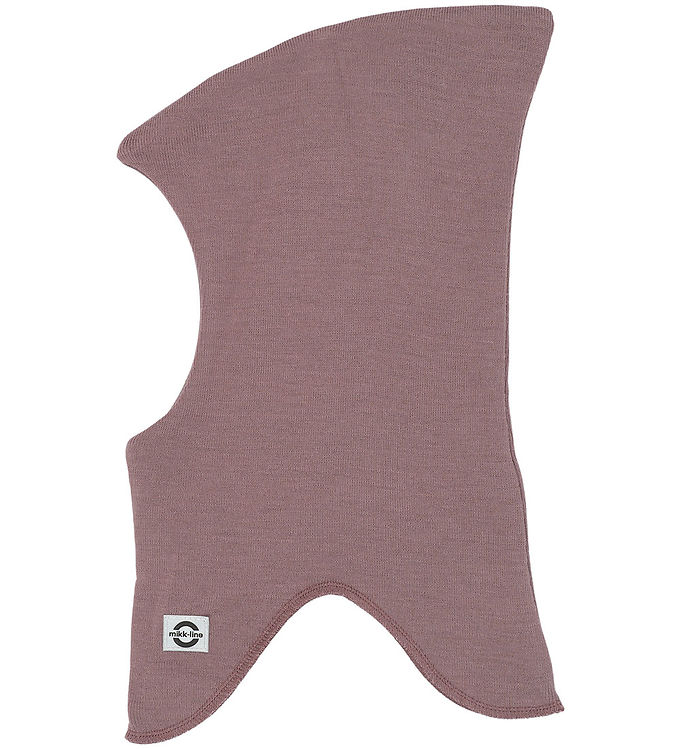 Mikk-Line Elefanthue - Uld/Akryl - 2-lags - Twilight Mauve