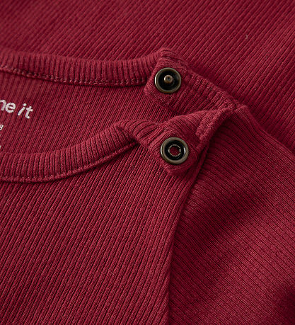 Name it Body l/æ - Rib - NBNKAB - Red Dahlia