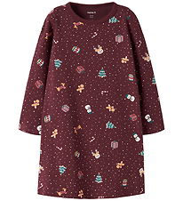 Name It Natkjole - NmfVismas - Burgundy/Christmas