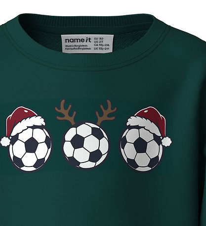 Name It Sweatshirt - NmmVoluf - Botanical Garden/Football