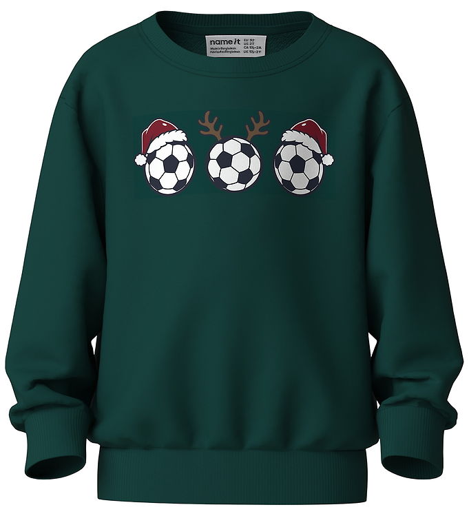 Name It Sweatshirt - NmmVoluf - Botanical Garden/Football