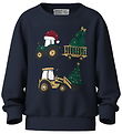 Name It Sweatshirt - NmmVoluf - Navy Blazer/Excavator