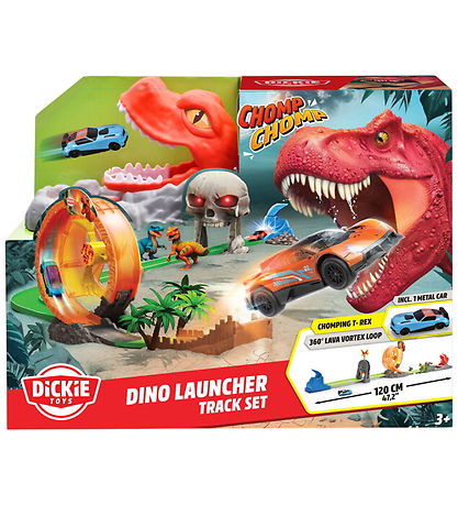 Dickie Toys Bilbane - Dino Launcher Track set - Multicolor