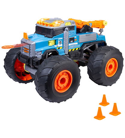 Dickie Toys Stor Kranvogn m. Lya og Lyd - Multicolor