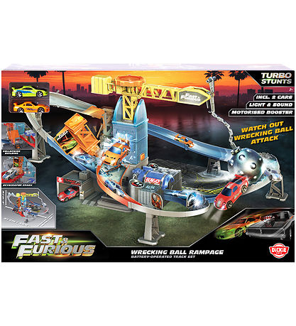 Dickie Toys Bilbane - Fast & Furious - Wrecking Ball Rampage - L