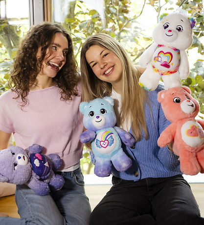 Care Bears Bamse - Bear Plys Bamse - Love A Lot - 35 cm