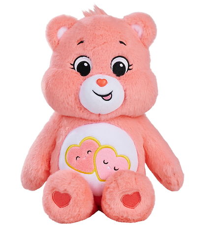 Care Bears Bamse - Bear Plys Bamse - Love A Lot - 35 cm