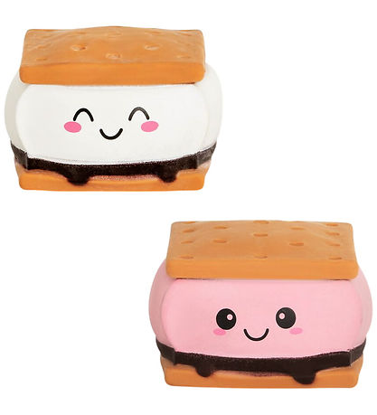 Keycraft Squishy - Squeeze Smores - Assorteret
