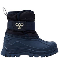 Hummel Vinterstøvler - Icicle Puff VC Infant - Ombre Blue