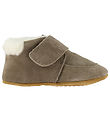 Pom Pom Skindfutter m. Foer - Beginners Velcro - Taupe