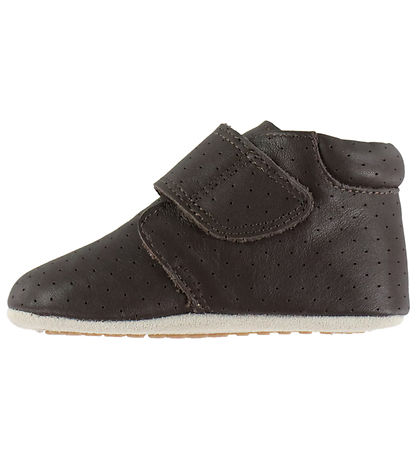 Pom Pom Skindfutter m. Foer - Beginners Velcro - Chestnut