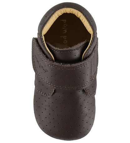 Pom Pom Skindfutter m. Foer - Beginners Velcro - Chestnut