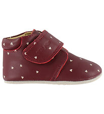 Pom Pom Skindfutter - Beginners Velcro - Syrah Heart AOP