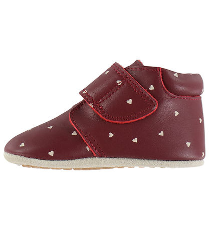 Pom Pom Skindfutter - Beginners Velcro - Syrah Heart AOP