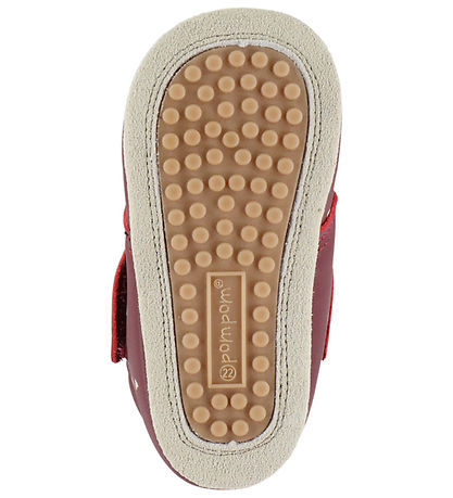 Pom Pom Skindfutter - Beginners Velcro - Syrah Heart AOP