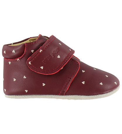 Pom Pom Skindfutter - Beginners Velcro - Syrah Heart AOP