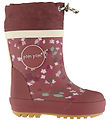 Pom Pom Thermo Boots - Brynn - Roan Rouge Hydrangea AOP