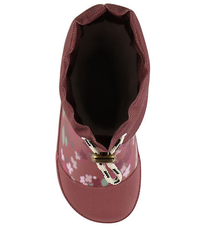 Pom Pom Termostøvler - Brynn - Roan Rouge Hydranger AOP