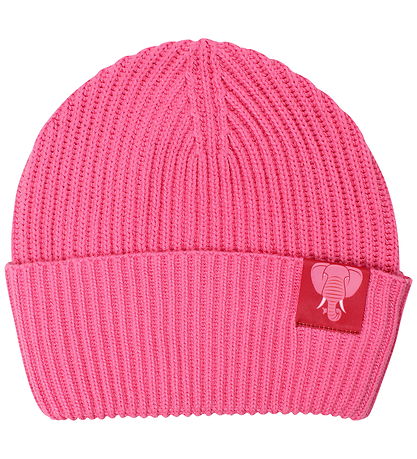 DYR-Cph Hue - DyrLand - Beanie - Soft Cherry Elefant