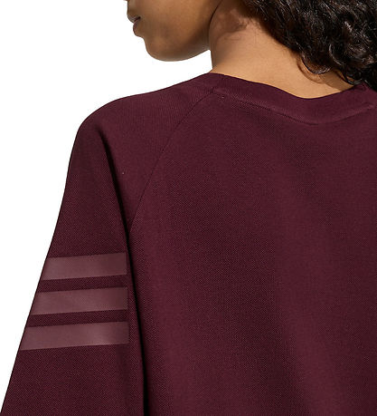 adidas Performance T-shirt - J FI 3S - Maroon/Maroon