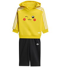 adidas Originals Sweatsæt - LO - Yellow/Black