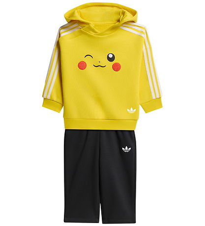adidas Originals Sweatsæt - LO - Yellow/Black