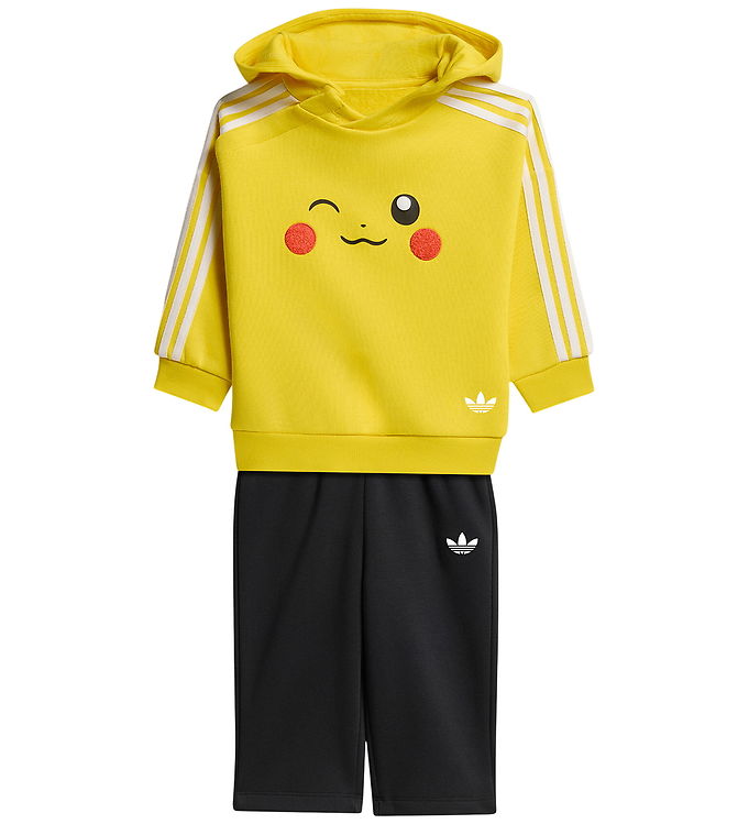 adidas Originals Sweatsæt - LO - Yellow/Black