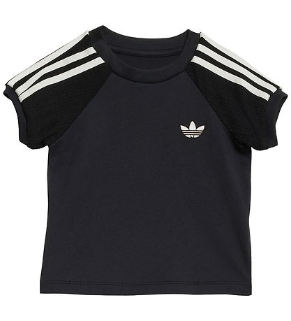 adidas Originals Sæt - Bukser/T-shirt - Strik - Black