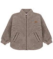 Hust and Claire - Uld - HCEmi Zip Jacket - Deer Melange