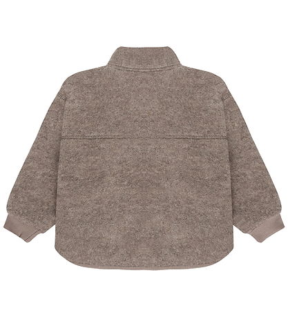 Hust and Claire - Uld - HCEmi Zip Jacket - Deer Melange