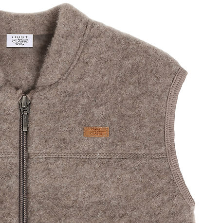 Hust and Claire Vest - Uld - HCEmilo - Deer Melange
