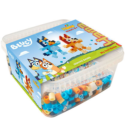 Hama Maxi Perlesæt - Bluey - 900 stk.
