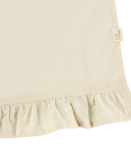 Jollein Pyntelagen Til Vugge - 75x100cm - Ruffle - Natural