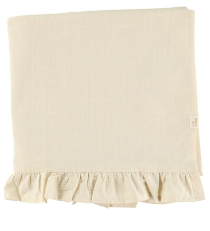Jollein Pyntelagen Til Vugge - 75x100cm - Ruffle - Natural