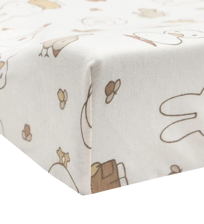 Jollein Puslepudebetræk - 50x70 cm - Miffy Family Farm