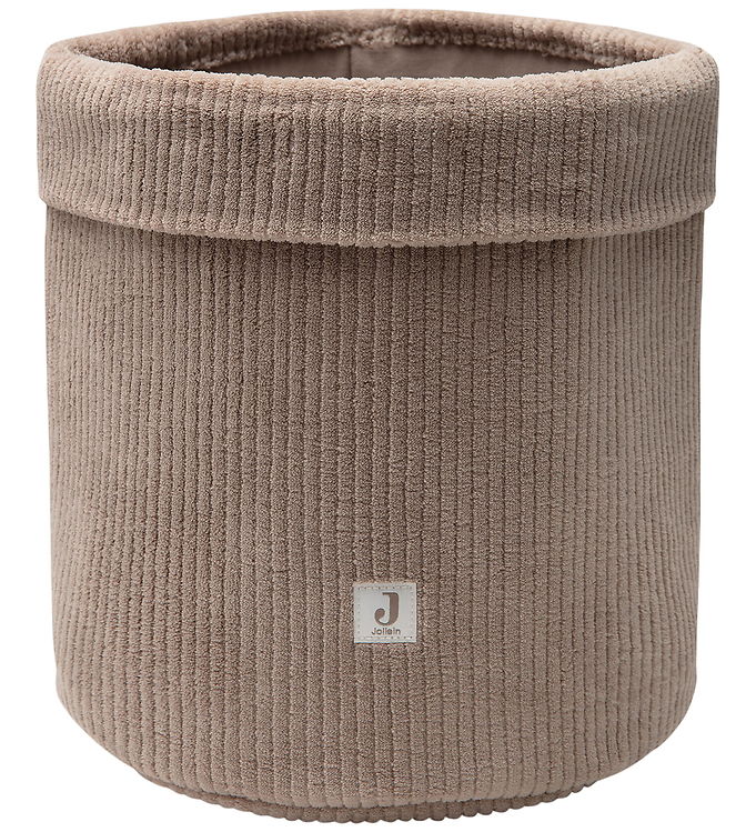 Jollein Opbevaringskurv - Cloudy Rib - Milky Coffee