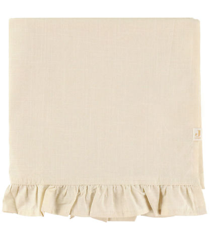 Jollein Pyntelagen Til Børneseng - 120x150cm - Ruffle - Natural