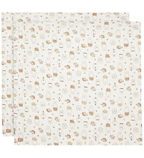 Jollein Baby Swaddle - 115x115 cm - 2-Pack - Miffy Family Farm