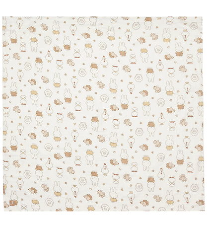 Jollein Babysvøb - 115x115 cm - 2-pak - Miffy Family Farm