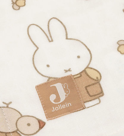 Jollein Babysvøb - 115x115 cm - 2-pak - Miffy Family Farm