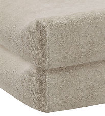 Jollein Puslepudebetræk - 50x70 cm - 2-pak - Terry - Nougat