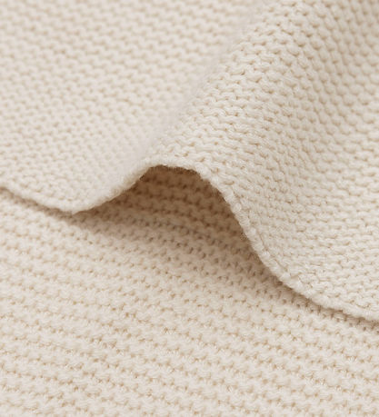 Jollein Babytæppe - Strik - 100x150 cm - Oatmeal